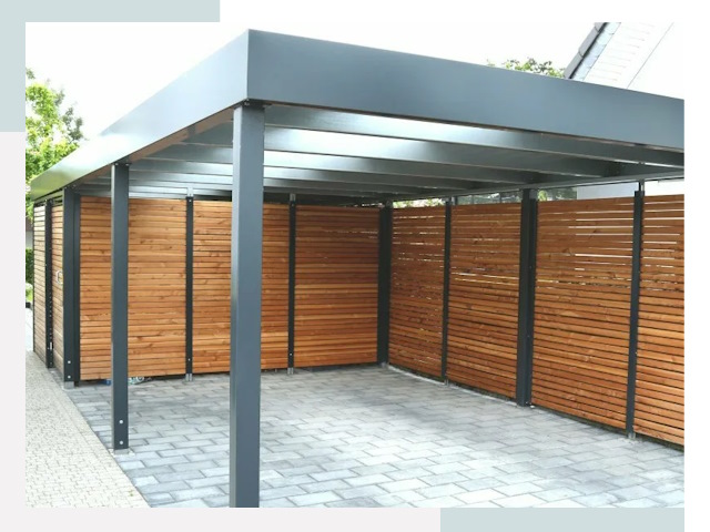 Навесы для парковки в Искитиме