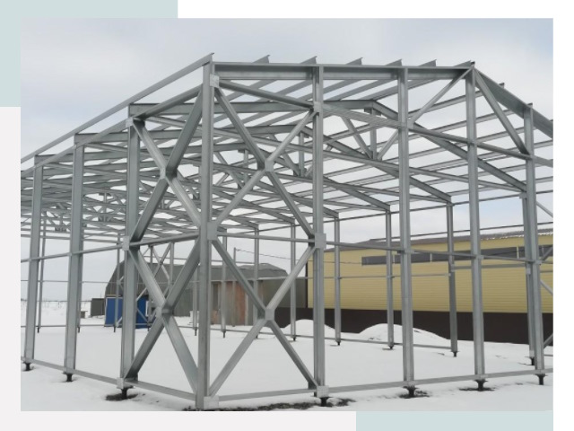 Каркасные ангары в Искитиме