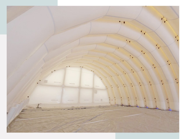 Пневмокаркасные ангары в Искитиме