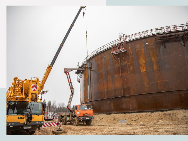 Монтаж резервуаров в Искитиме от 612 руб. за м³