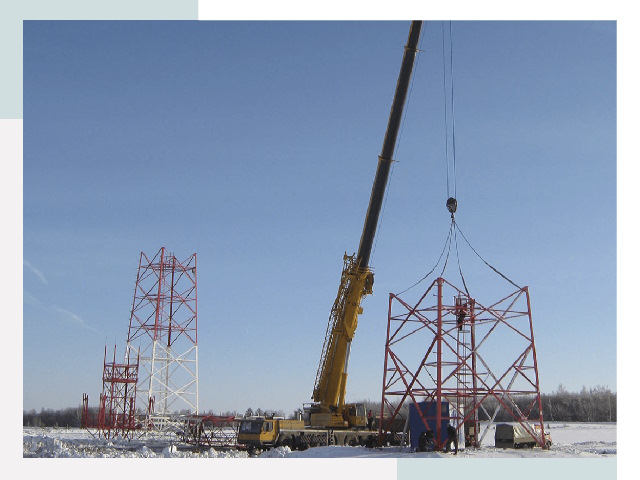 Монтаж вышек связи в Искитиме