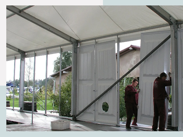 Быстро сборные шатры в Искитим от 612 руб. за м²