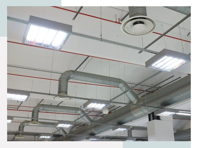 Вентиляция ангаров в Искитиме