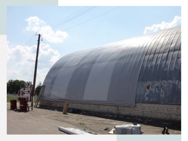 Ремонт ангаров в Искитиме