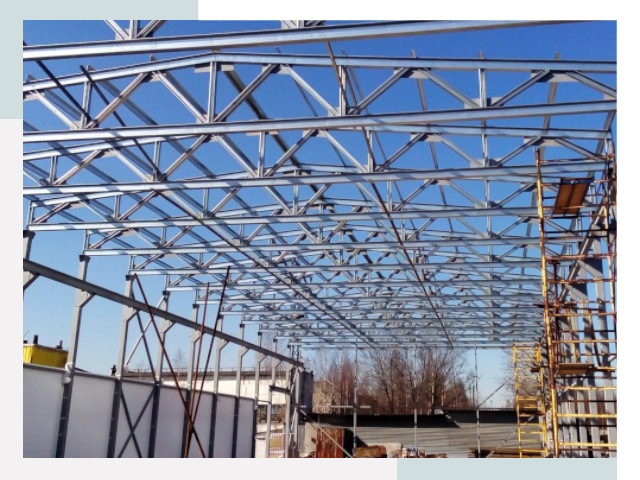 Металлокаркасы для складов в Искитиме